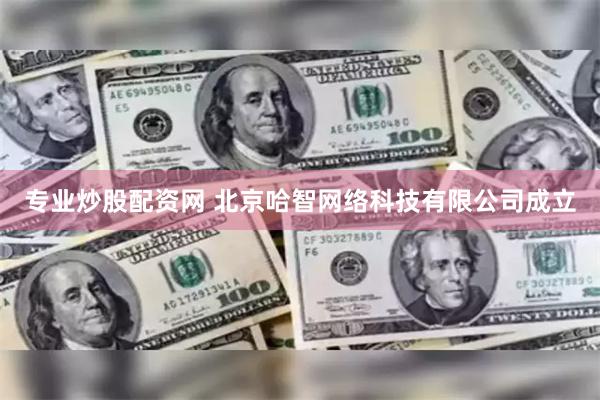 专业炒股配资网 北京哈智网络科技有限公司成立